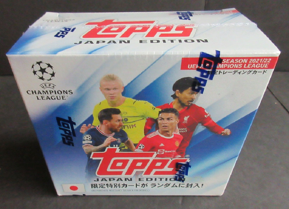 2021/22 Topps UEFA Champions League Soccer Box (Japan)