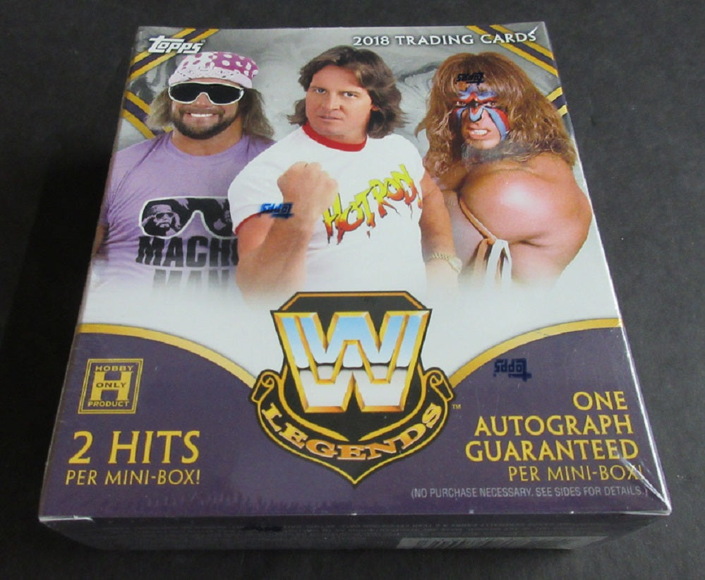 2018 Topps WWE Wrestling Legends Mini Box (Hobby) (6/5)