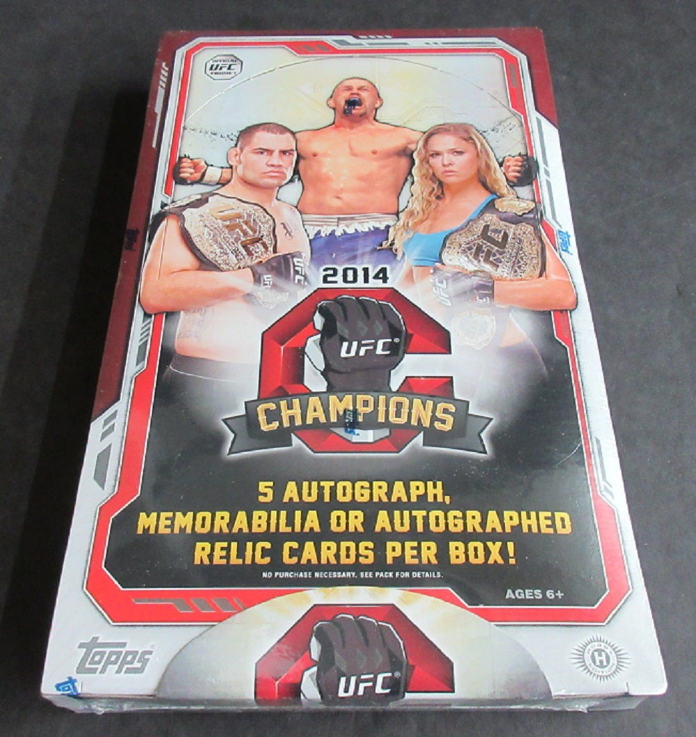 2014 Topps UFC Ultimate Fighting Championship Champions Box (Hobby)