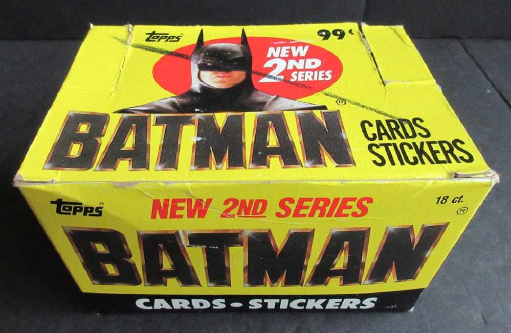 1989 Topps Batman Series 2 Cello Box