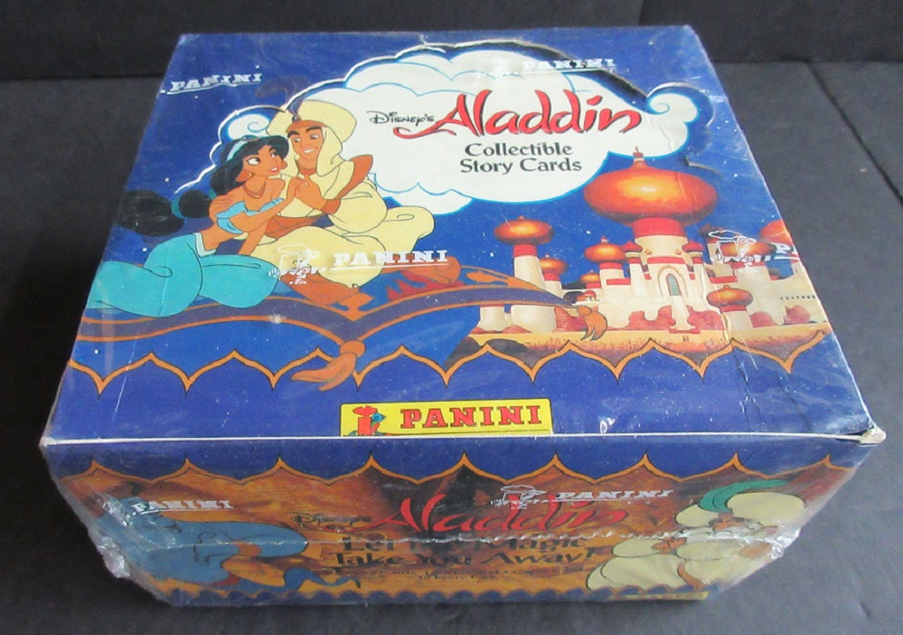 1993 Panini Disney's Aladdin Story Cards Box