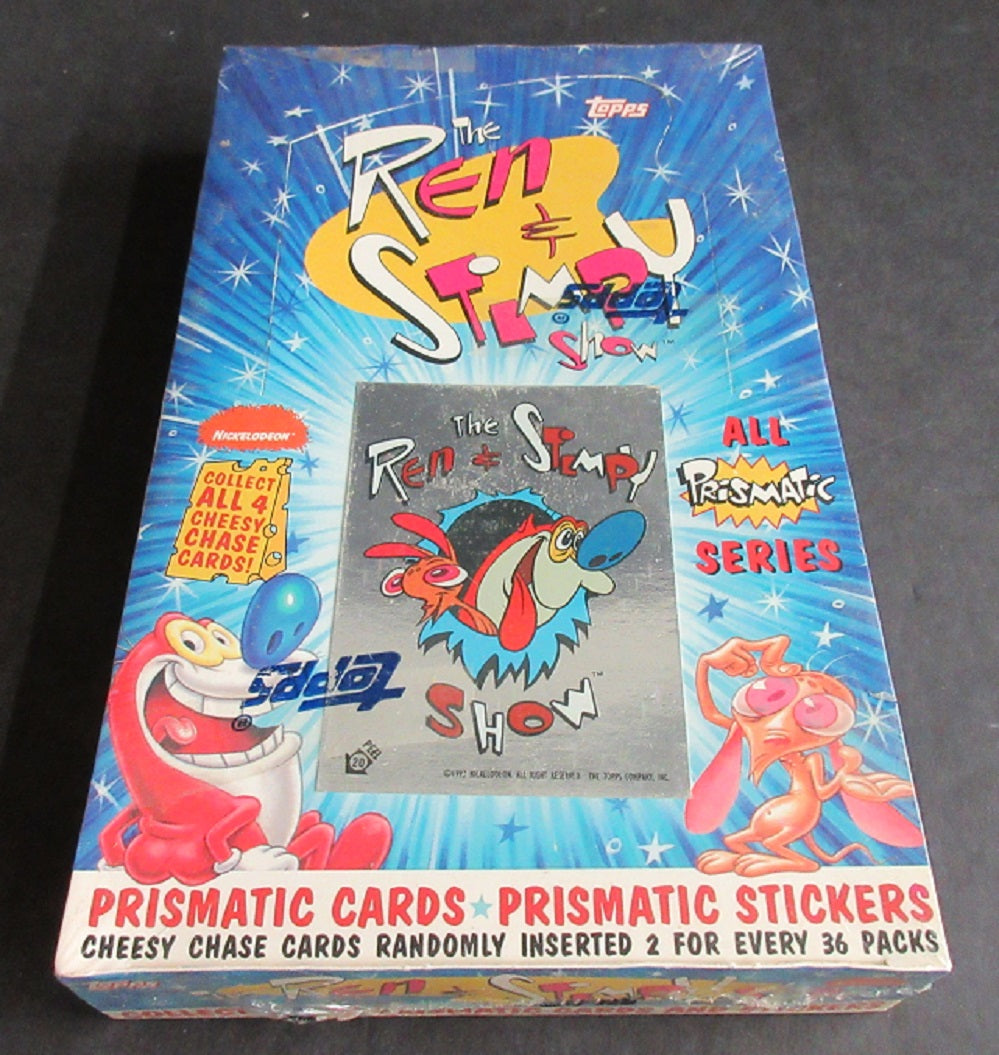 1993 Topps The Ren and Stimpy Show Box