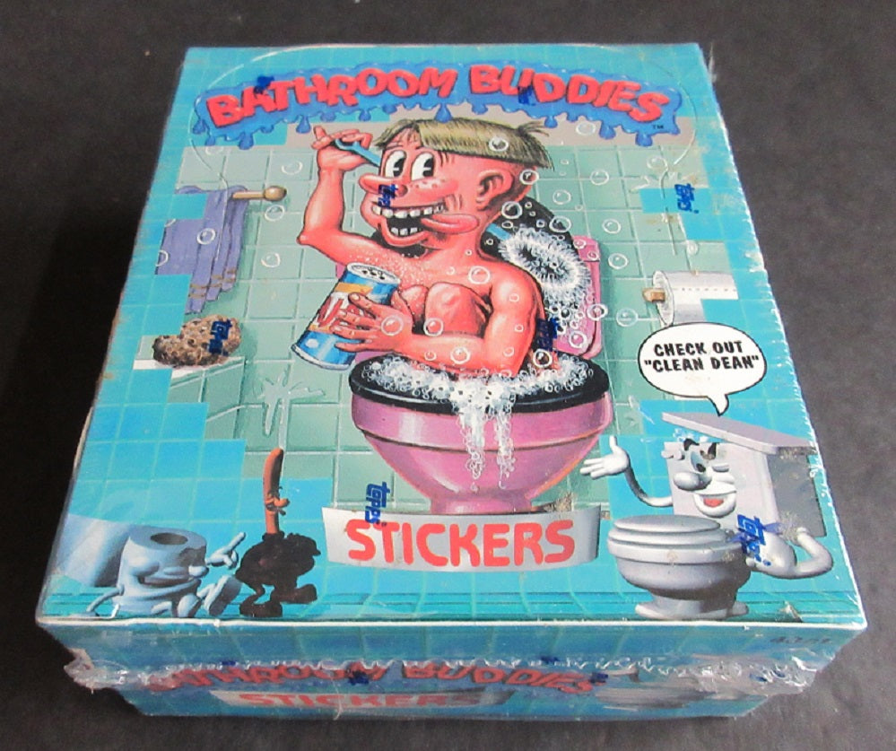 1996 Topps Bathroom Buddies Stickers Box
