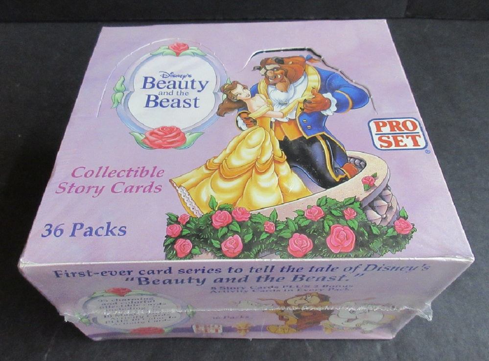 1992 Pro Set Beauty and the Beast Collectible Card Box