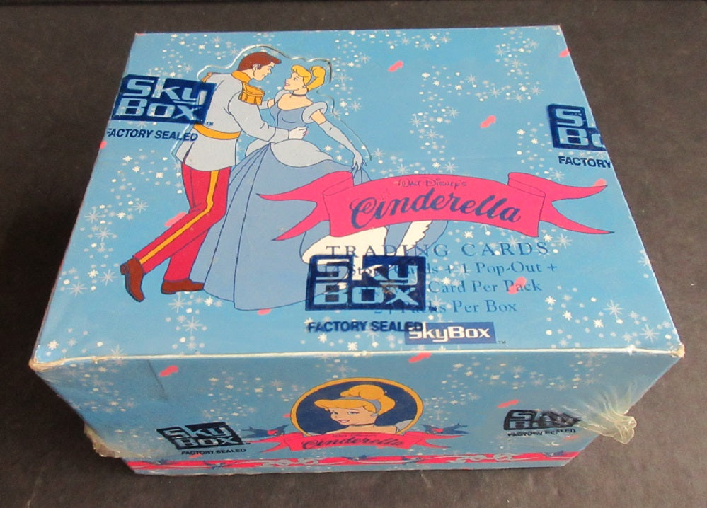 1995 Skybox Disney's Cinderella Story Card Box