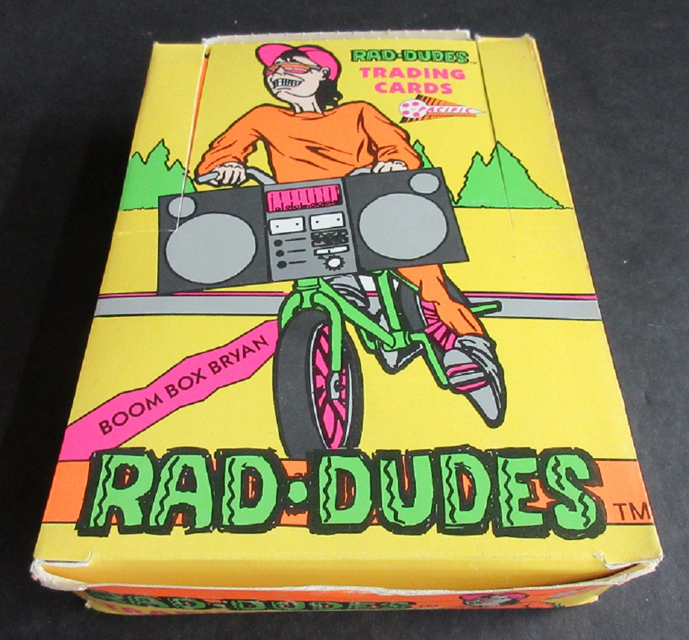 1990 Pacific Rad-Dudes Wax Box