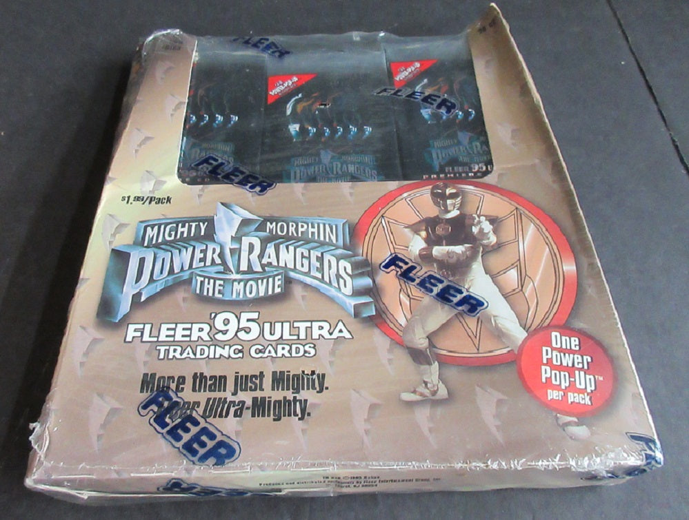 1995 Fleer Ultra Mighty Morphin Power Rangers The Movie Box (Magazine)