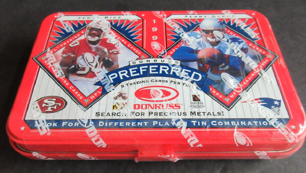 1997 Donruss Preferred Football Pack (Tin)