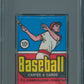 1977 OPC O-Pee-Chee Baseball Unopened Wax Pack PSA 9 *9147