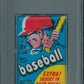 1971 Topps Baseball Unopened 2nd Series Wax Pack PSA 8 *1800