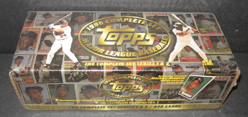 1996 Topps Baseball Factory Set (Retail) (Brown)