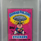 1985 Topps Garbage Pail Kids Unopened 1st Series Wax Pack PSA 9 (w/o Price)