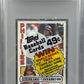 1984 Topps Baseball Unopened Cello Pack PSA 9 P. Rose Top *3993