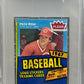 1987 Fleer Baseball Unopened Cello Pack PSA 9 P. Rose Top *4004