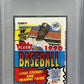 1990 Fleer Baseball Unopened Cello Pack PSA 8 K. Griffey Jr. Top *4007