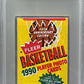 1990/91 Fleer Basketball Unopened Wax Pack PSA 9 M. Jordan A/S Top *4008