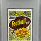 1986 Topps Football Unopened Cello Pack PSA 9 S. Young RC Back *4015