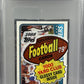 1988 Topps Football Unopened Cello Pack PSA 8 Bo Jackson/Raiders Top *4020