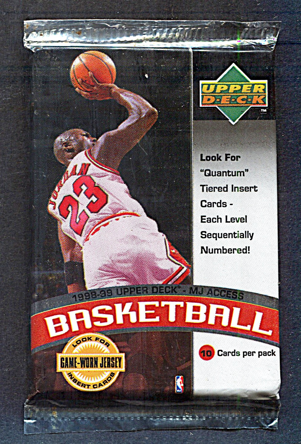 1998/99 Upper Deck Basketball MJ Access (Series 2) Unopened Pack (Retail) (10)