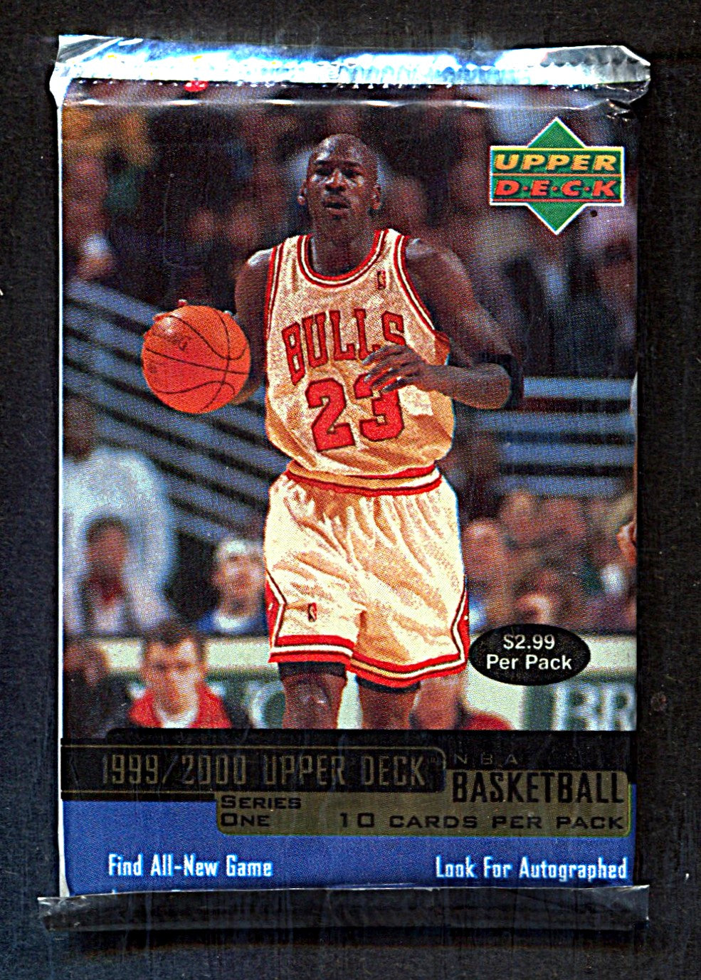 1999/00 Upper Deck Basketball Unopened Series 1 Pack (Retail) (Pre-Priced) (10)