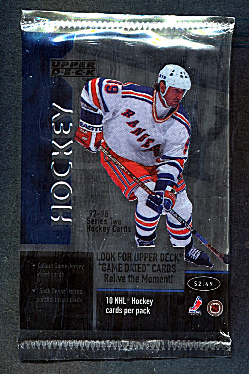 1997/98 Upper Deck Hockey Unopened Series 2 Pack (Retail) (Pre-Priced) (10)
