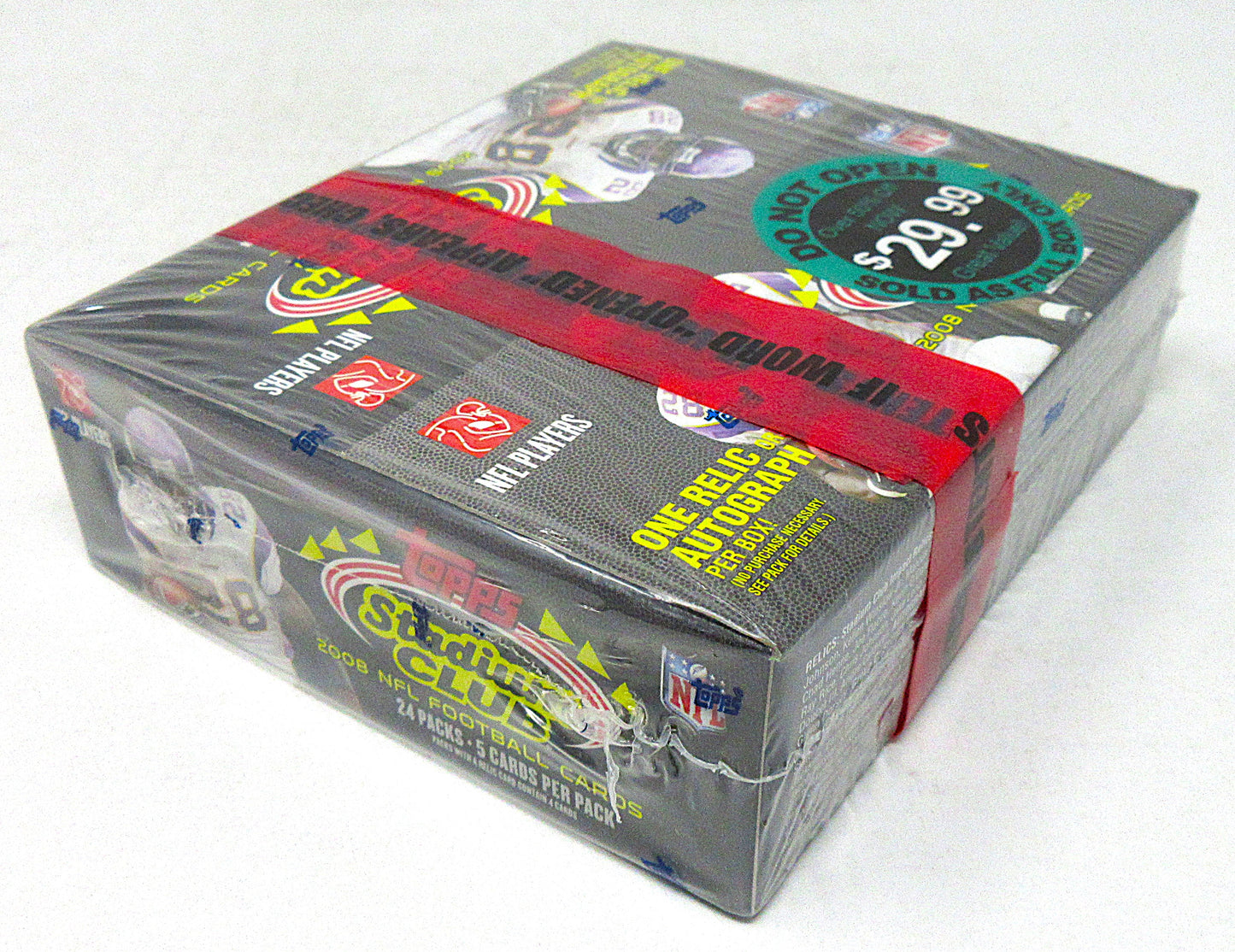 2008 Topps Stadium Club Football Box (Retail) (24/8)