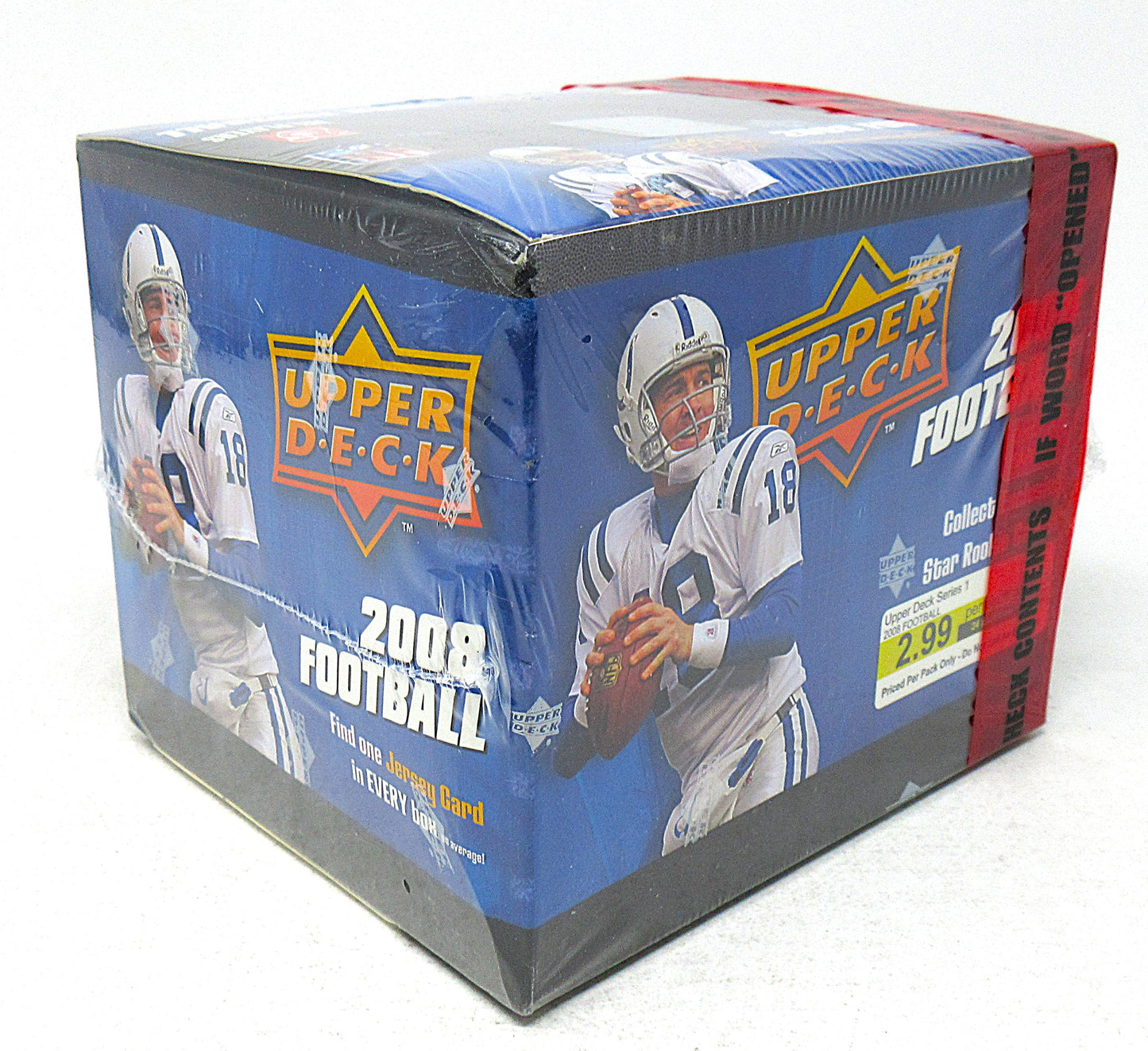 2008 Upper Deck Football Jumbo Box (Retail) (24/18)