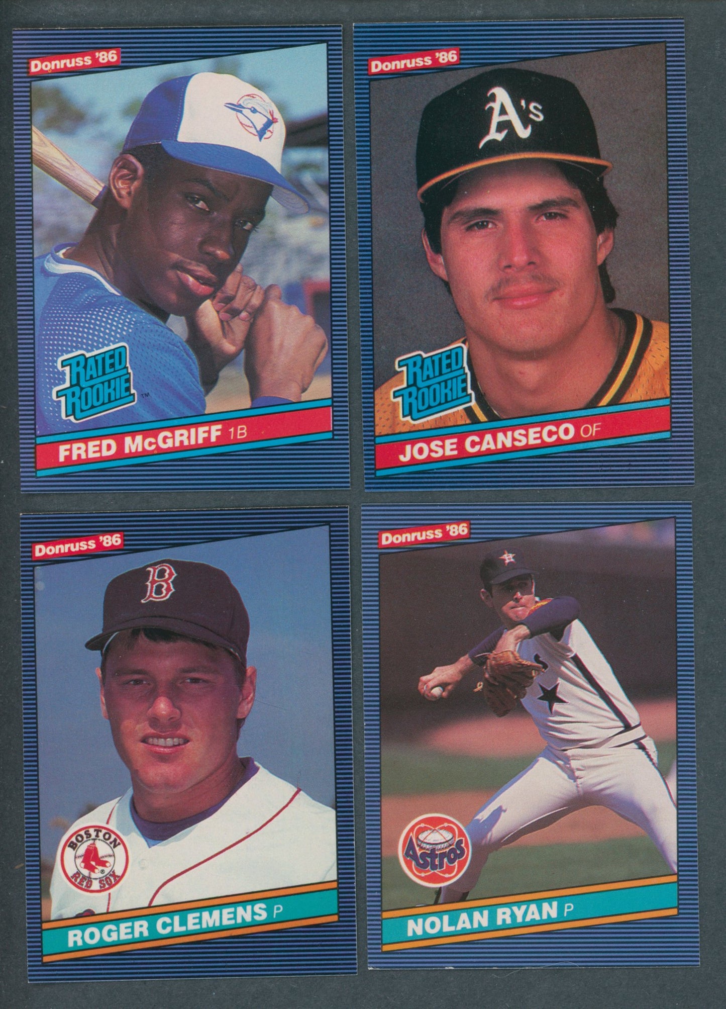 1986 Donruss Baseball Complete Set NM NM/MT (660) (23-40)