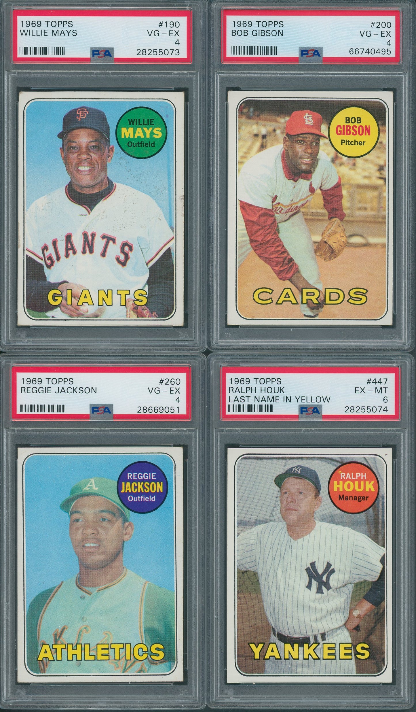 1969 Topps Baseball Near Set VG EX (663/664) (23-62)