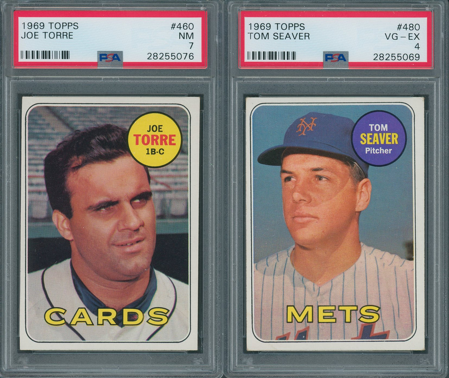 1969 Topps Baseball Near Set VG EX (663/664) (23-62)