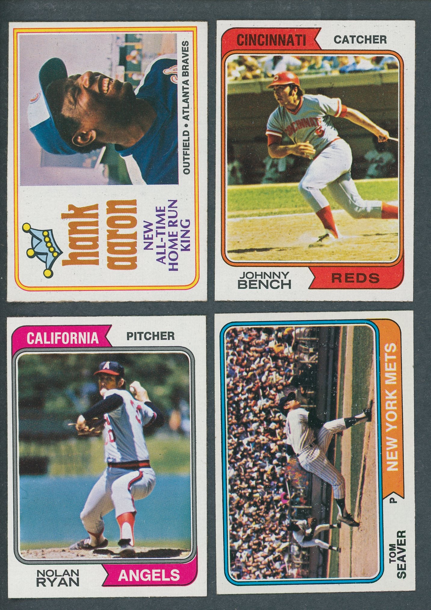 1974 Topps Baseball Complete Set EX NM (704) (w/ Traded) (23-66)