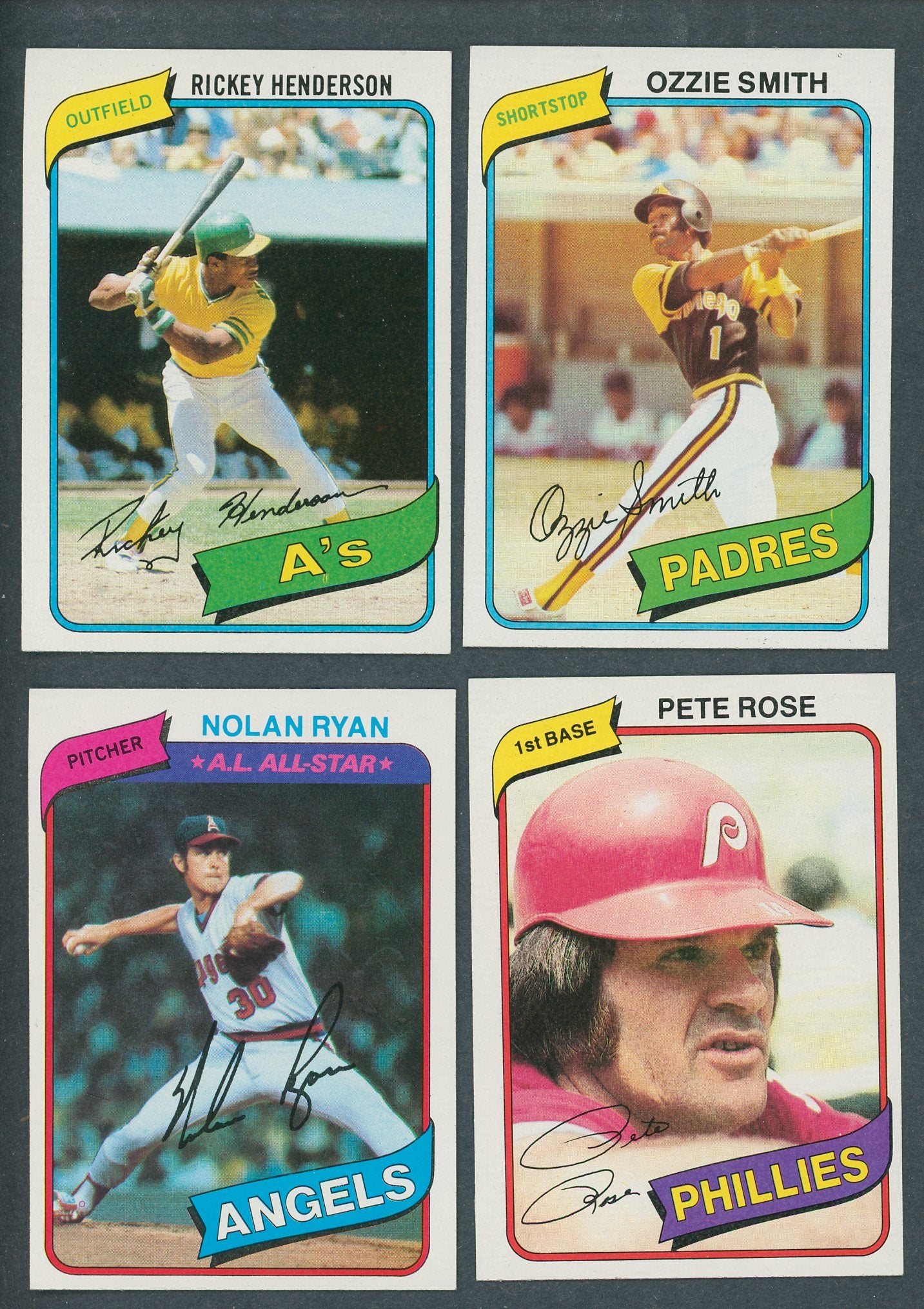 1980 Topps Baseball Complete Set NM NM/MT (726) (23-70)