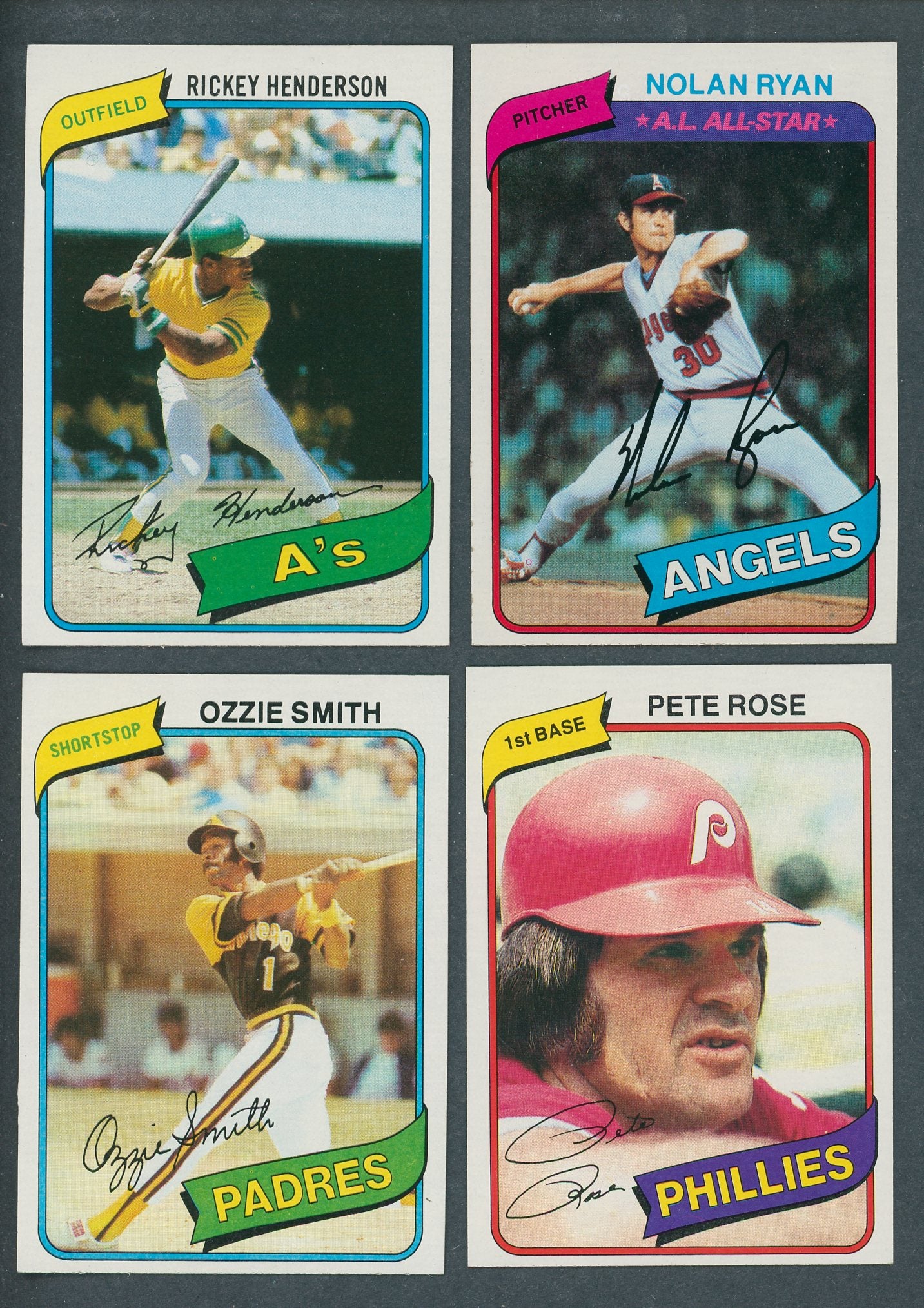 1980 Topps Baseball Complete Set NM (726) (23-71)