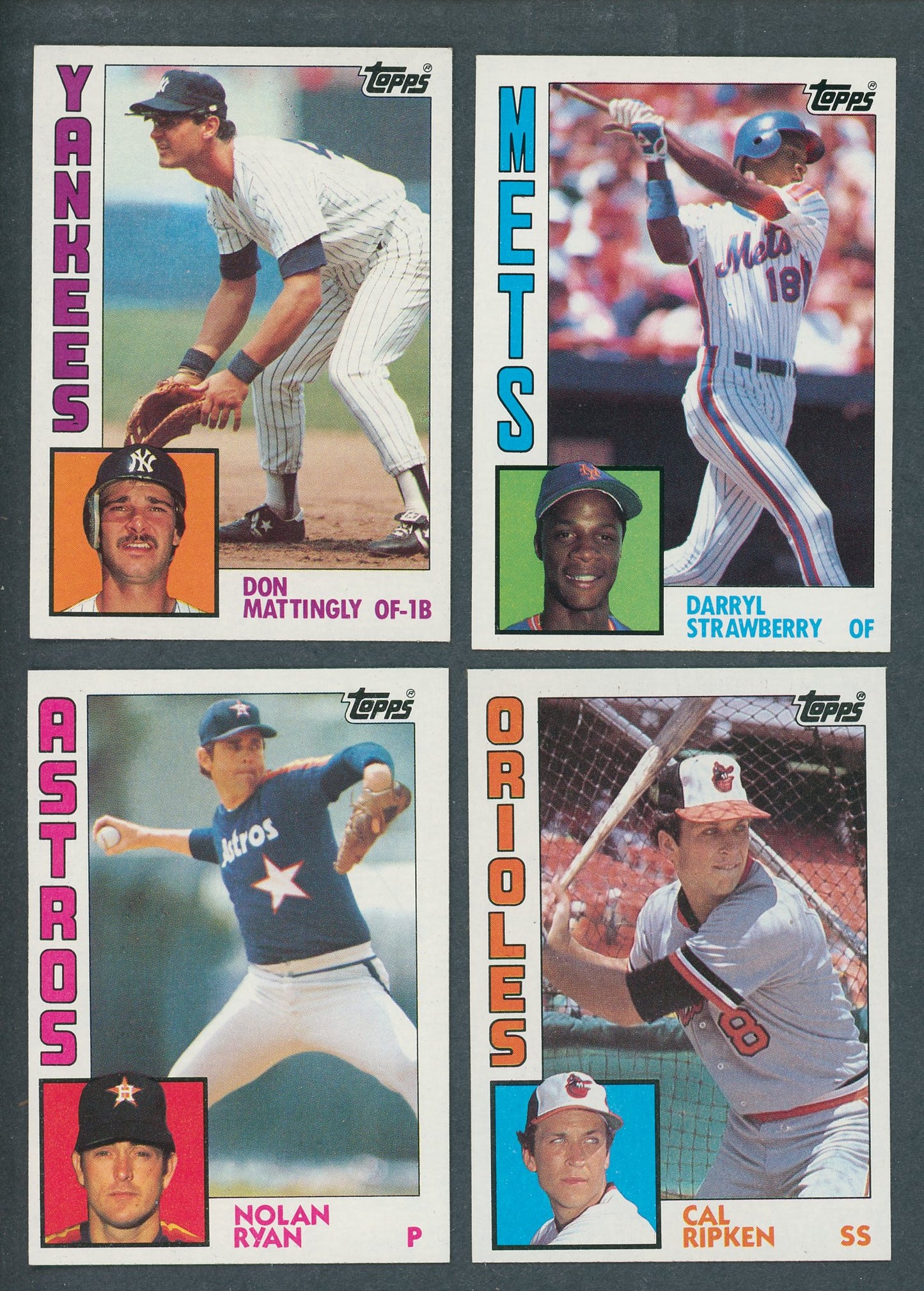 1984 Topps Baseball Complete Set NM NM/MT (792) (23-75)