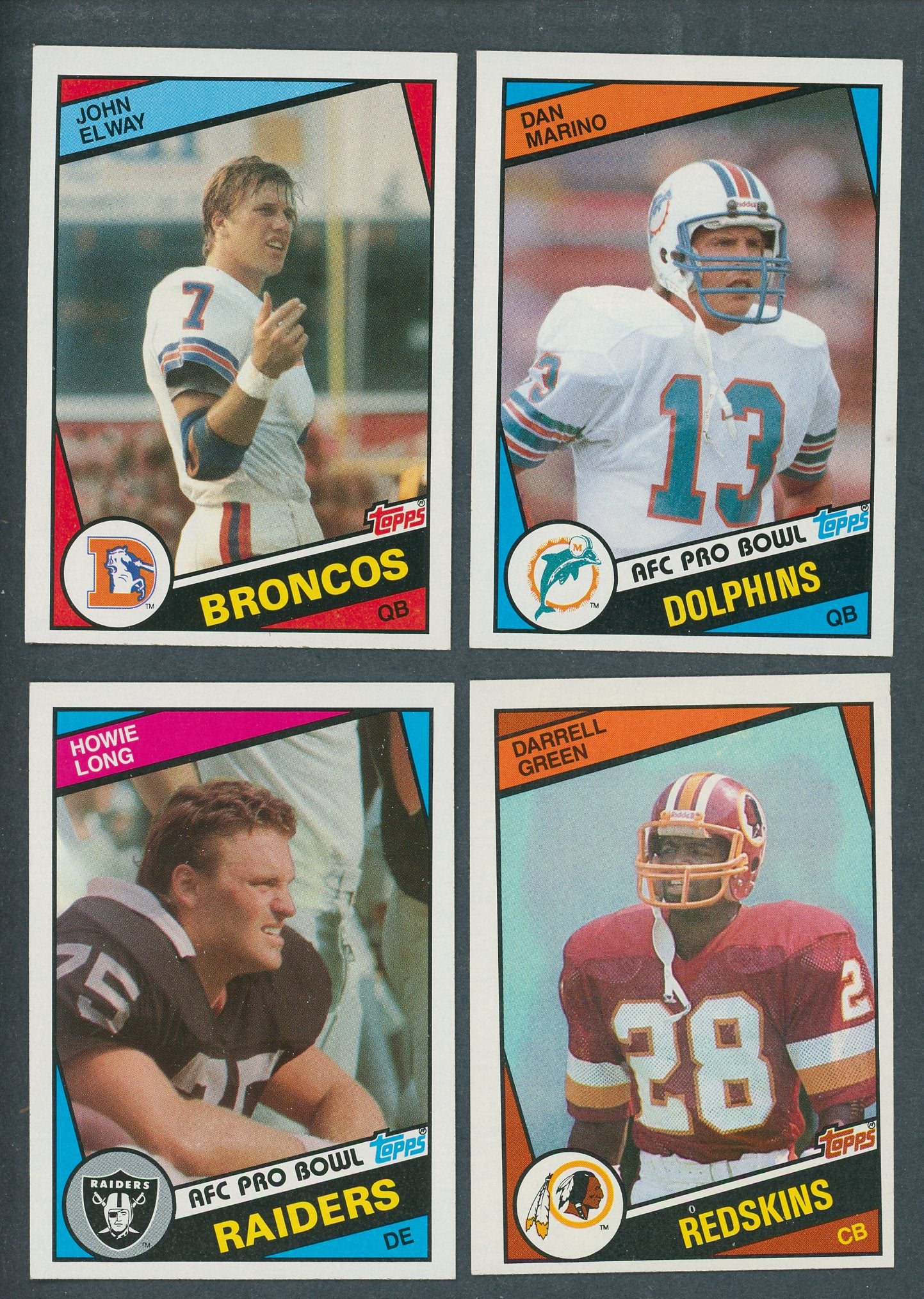1984 Topps Football Complete Set NM (396) (23-81)