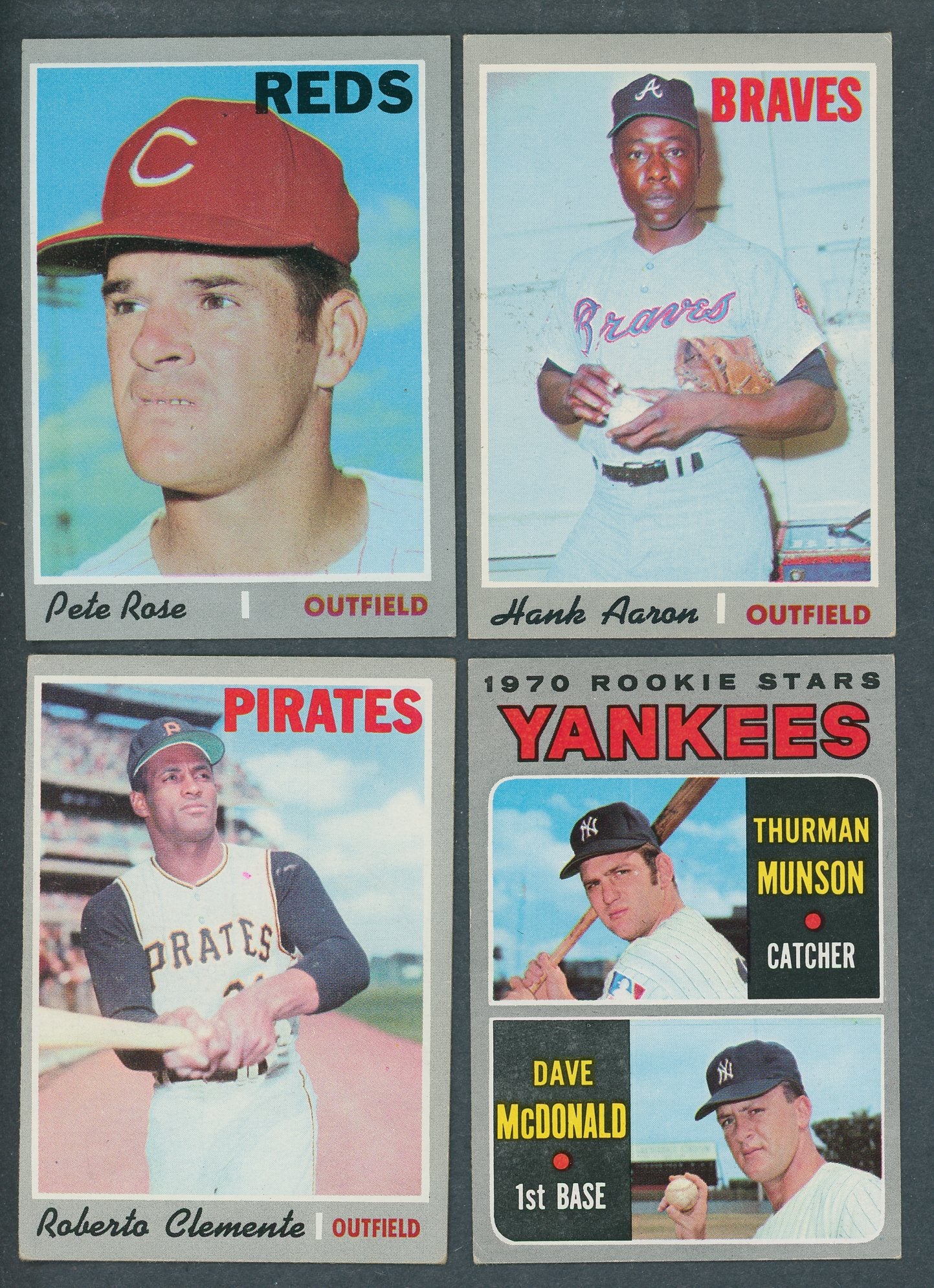 1970 Topps Baseball Complete Set EX EX/MT (720) (23-92)