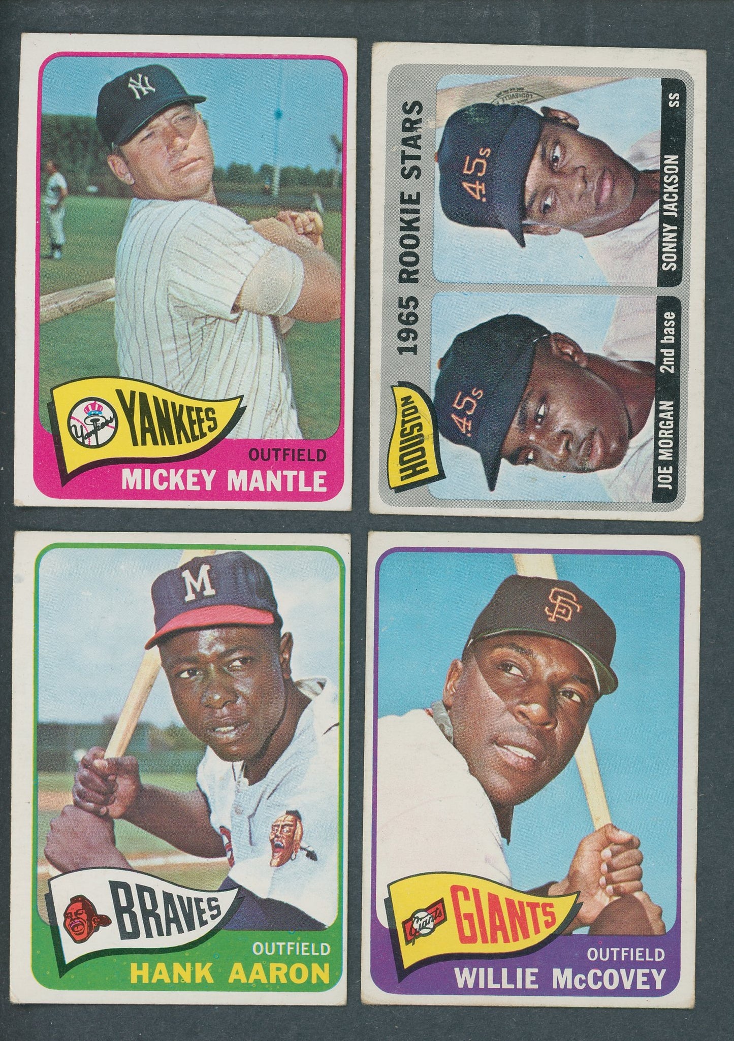 1965 Topps Baseball Near Set VG EX (597/598) (23-60)