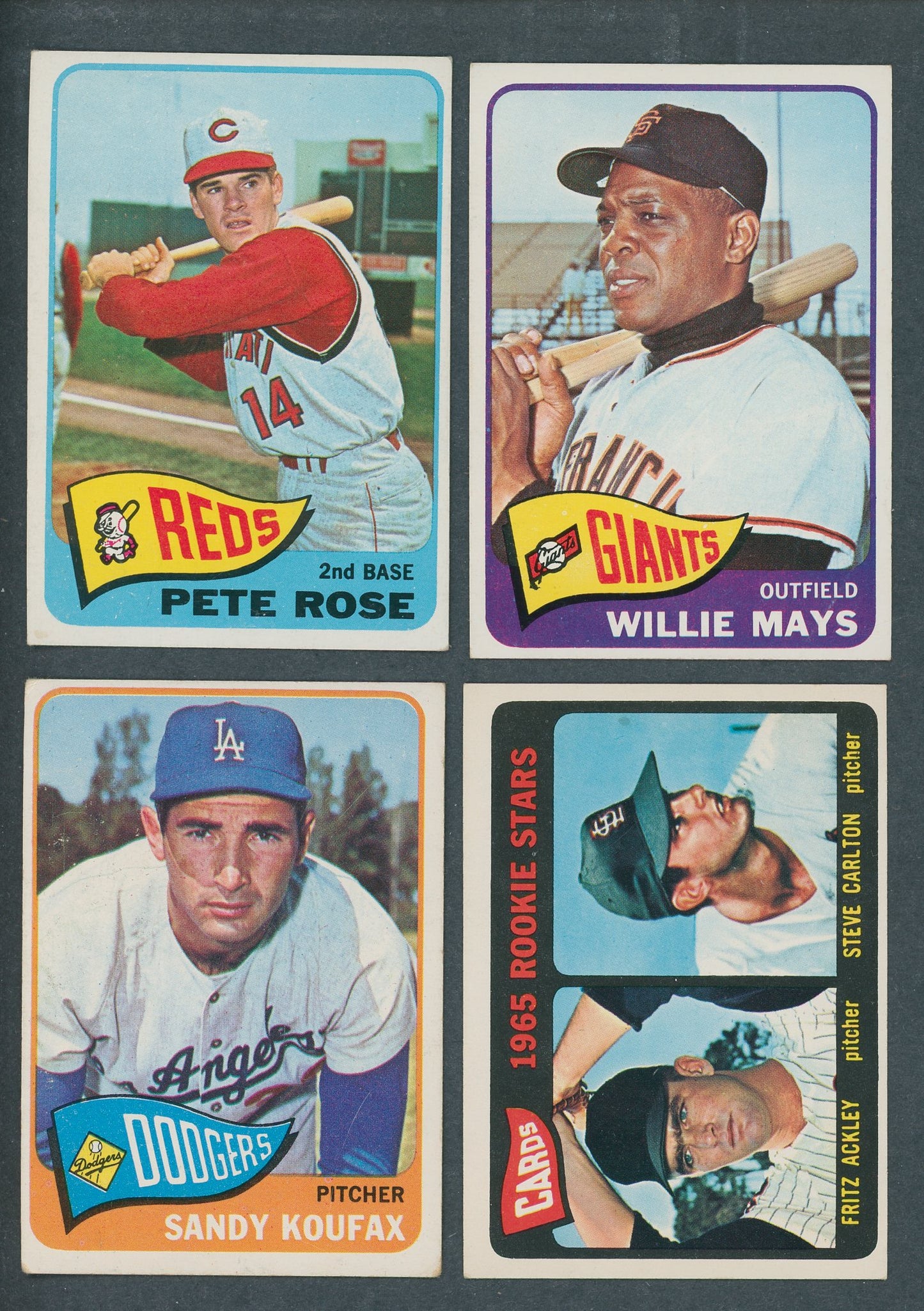 1965 Topps Baseball Near Set VG EX (597/598) (23-60)