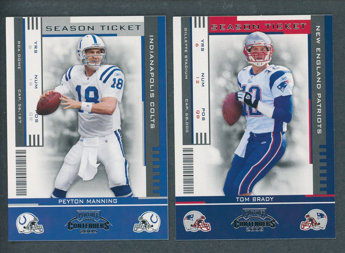 2005 Playoff Contenders Football Complete Base Set