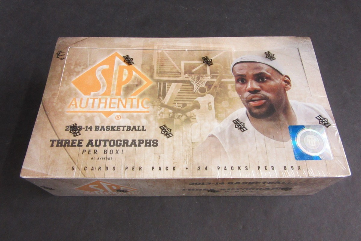 2013/14 Upper Deck SP Authentic Basketball Box (Hobby)
