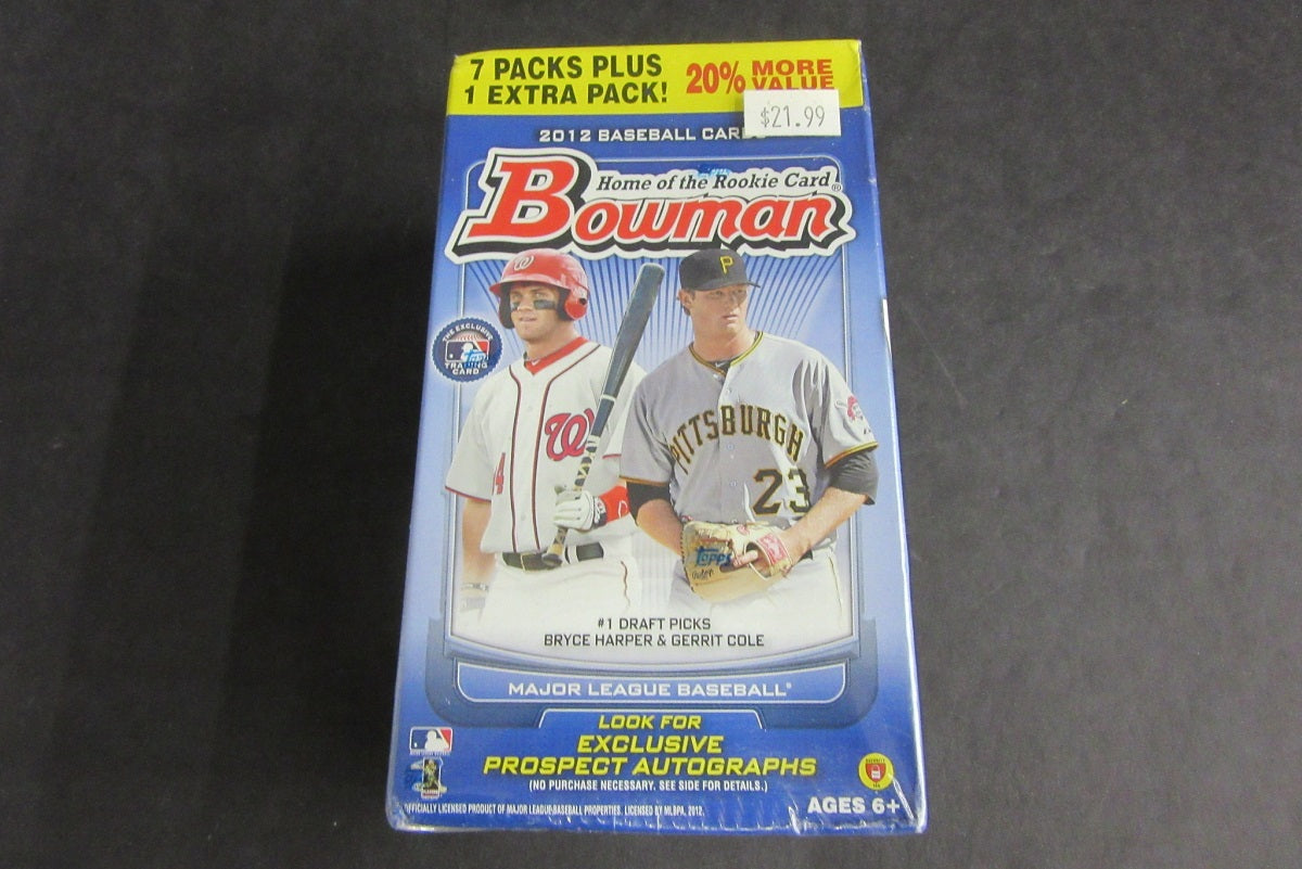 2012 Bowman Baseball Blaster Box (8/10)