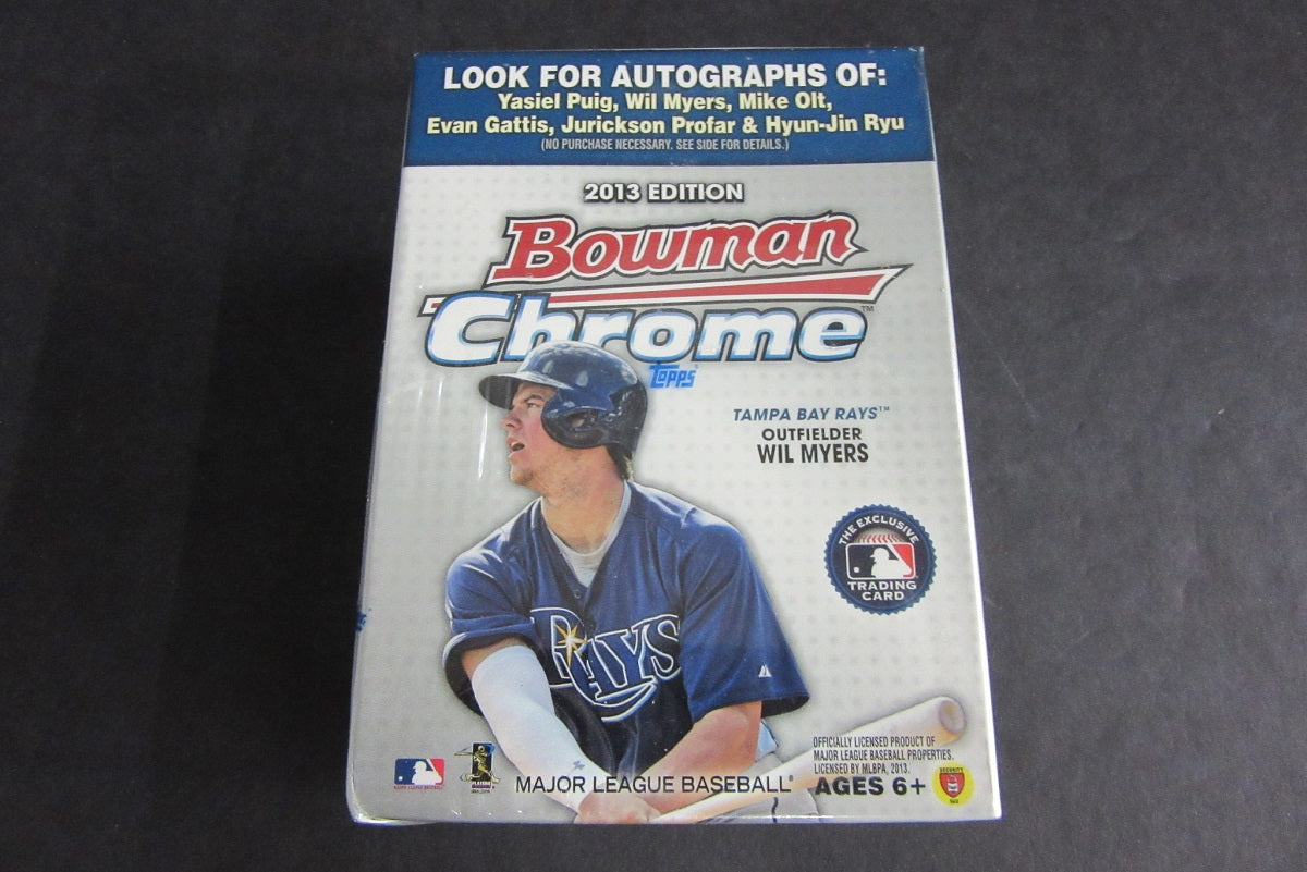 2013 Bowman Chrome Baseball Blaster Box (8/3)