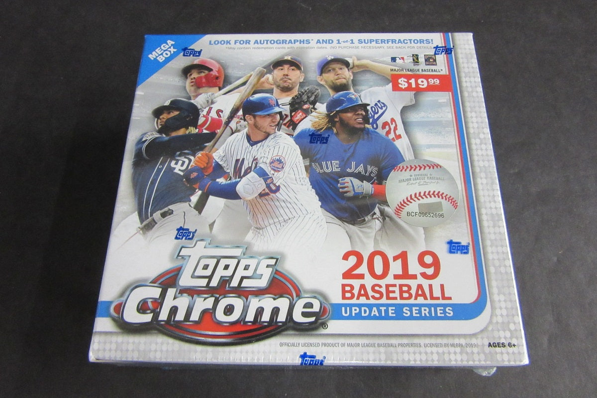 2019 Topps Chrome Baseball Update Series Mega Box (7/4)