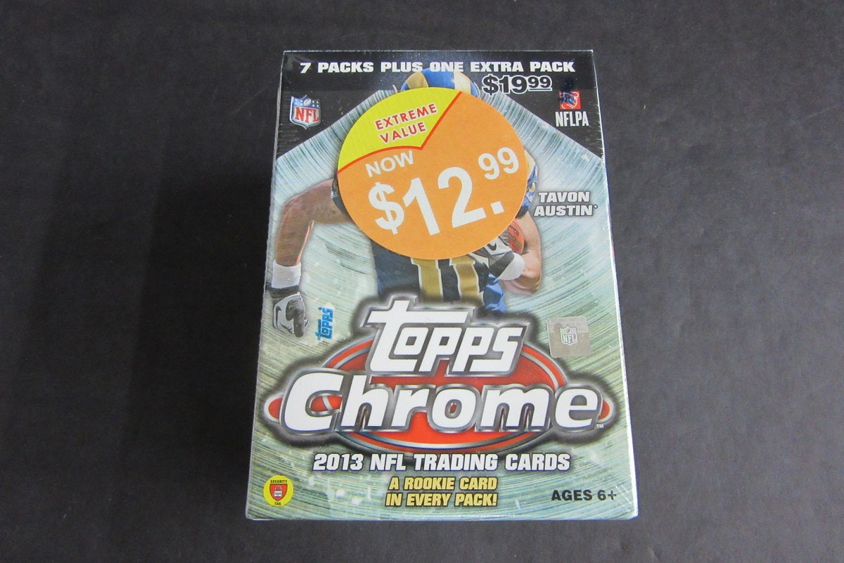 2013 Topps Chrome Football Blaster Box (8/4)