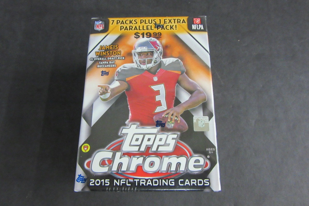 2015 Topps Chrome Football Blaster Box (7/4)