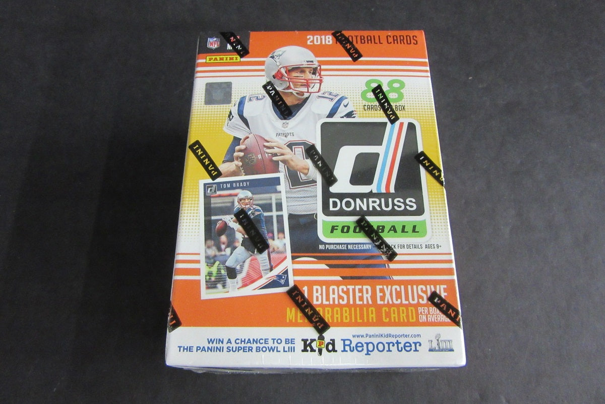 2018 Panini Donruss Football Blaster Box (11/8)