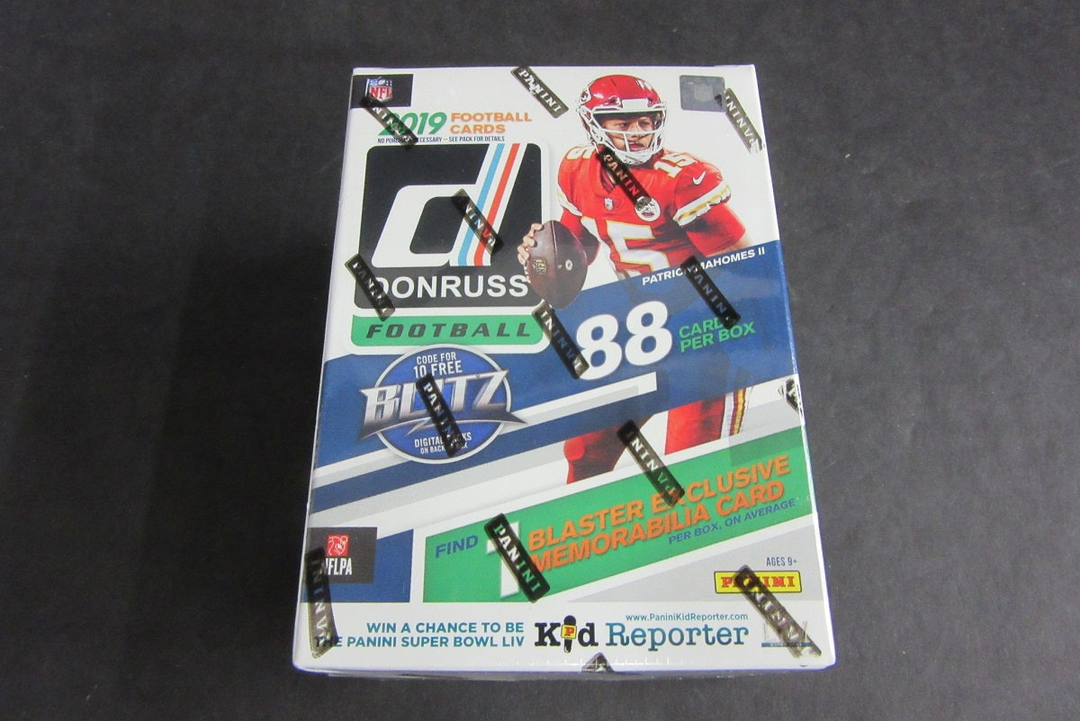 2019 Panini Donruss Football Blaster Box (11/8)