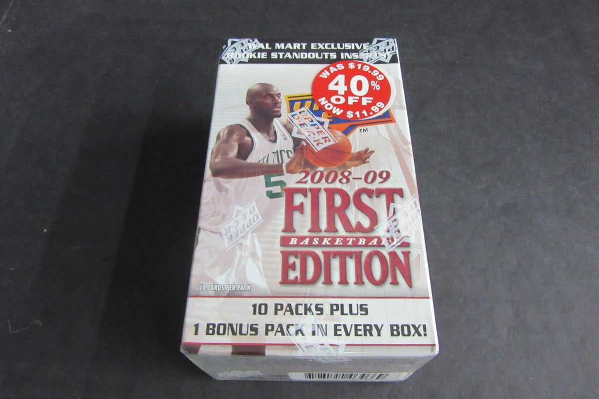 2008/09 Upper Deck First Edition Basketball Blaster Box (11/10)