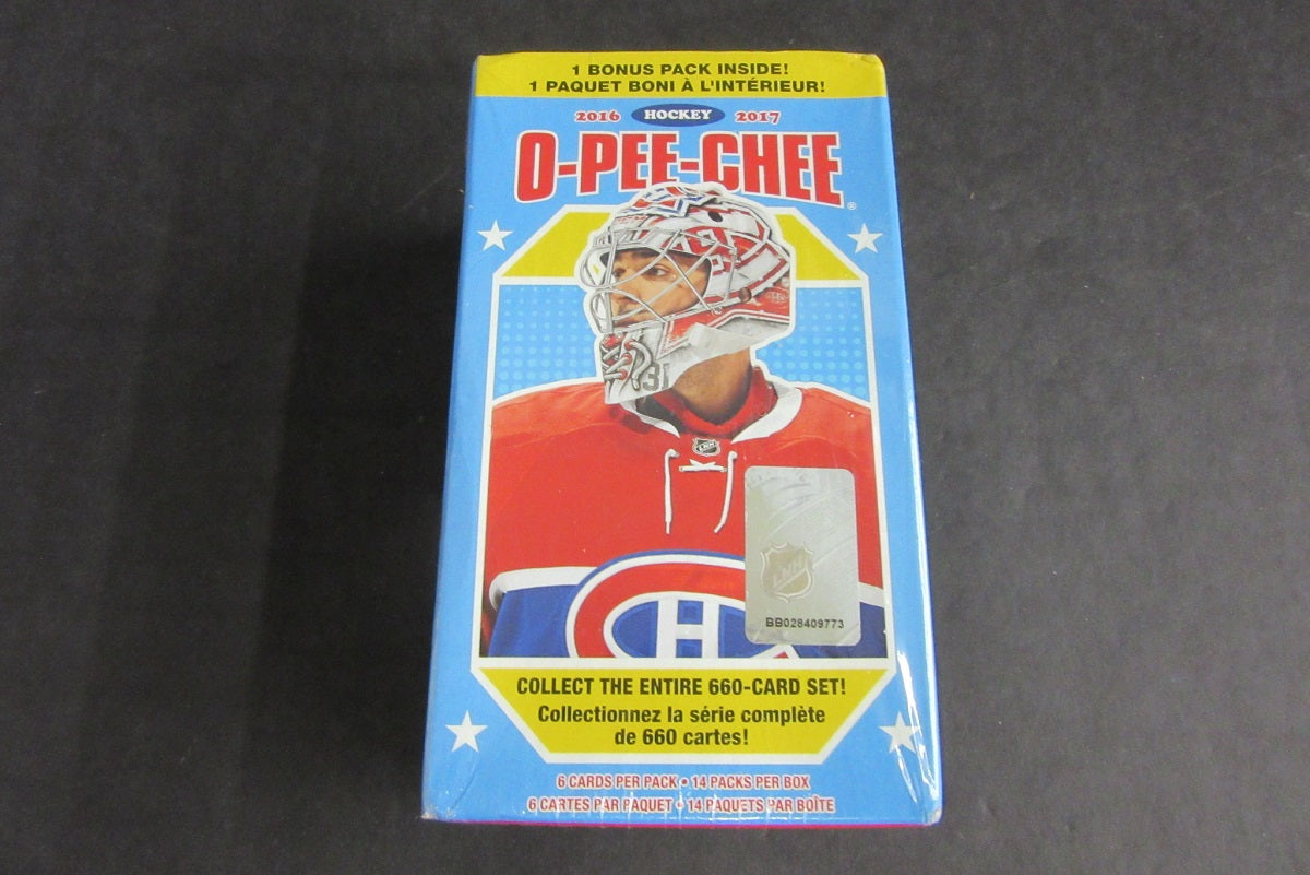 2016/17 OPC O-Pee-Chee Hockey Blaster Box (14/6)