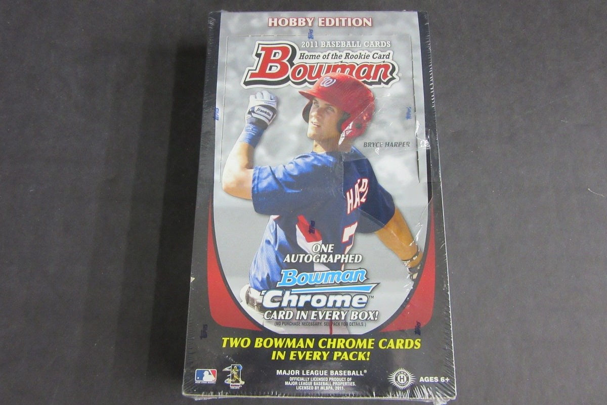 2011 Bowman Baseball Box (Hobby) (Please Read)